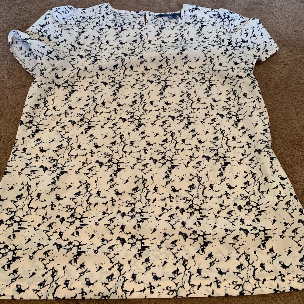 French Connection very light pink blouse professionally work wear